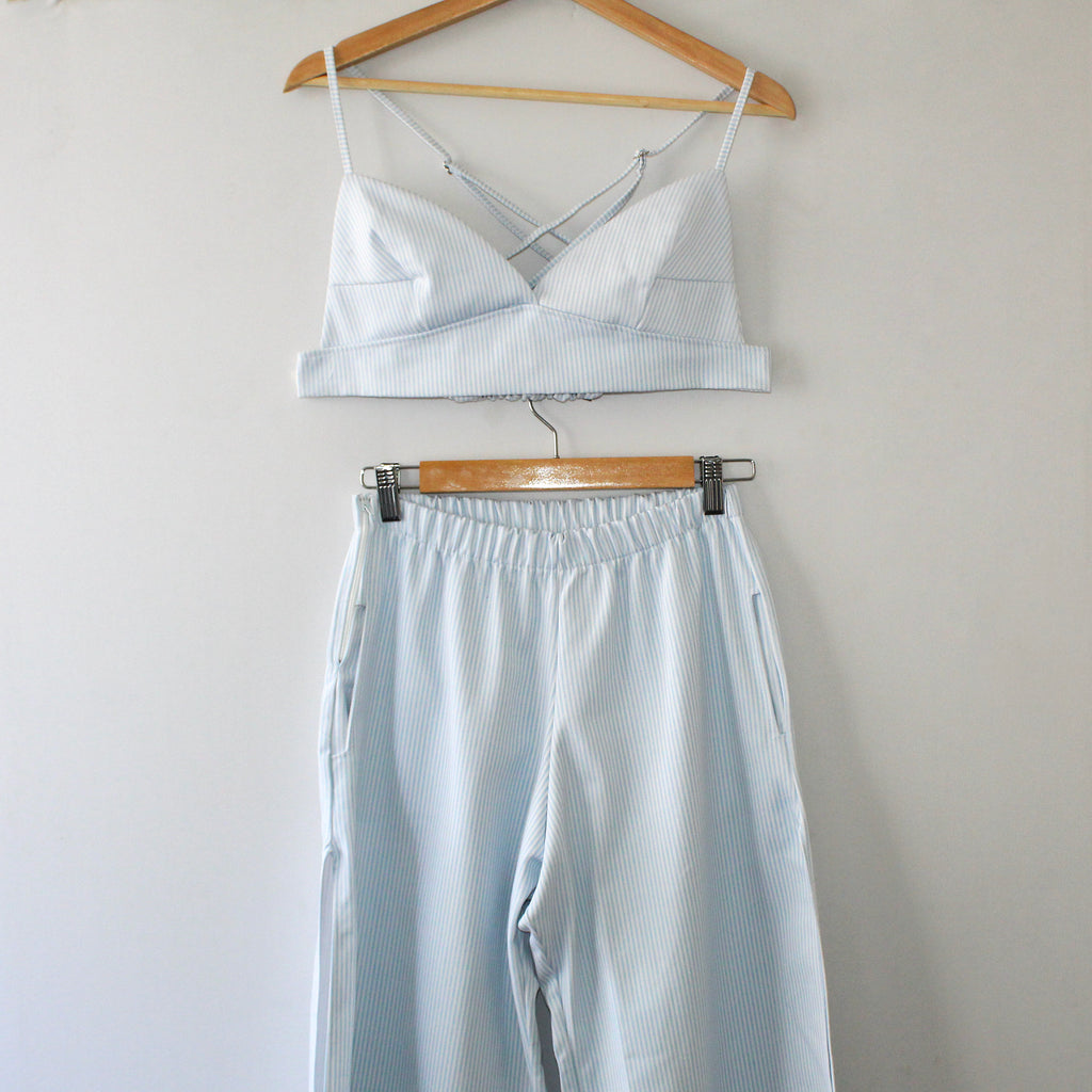 Conjunto Rayas Gabardina