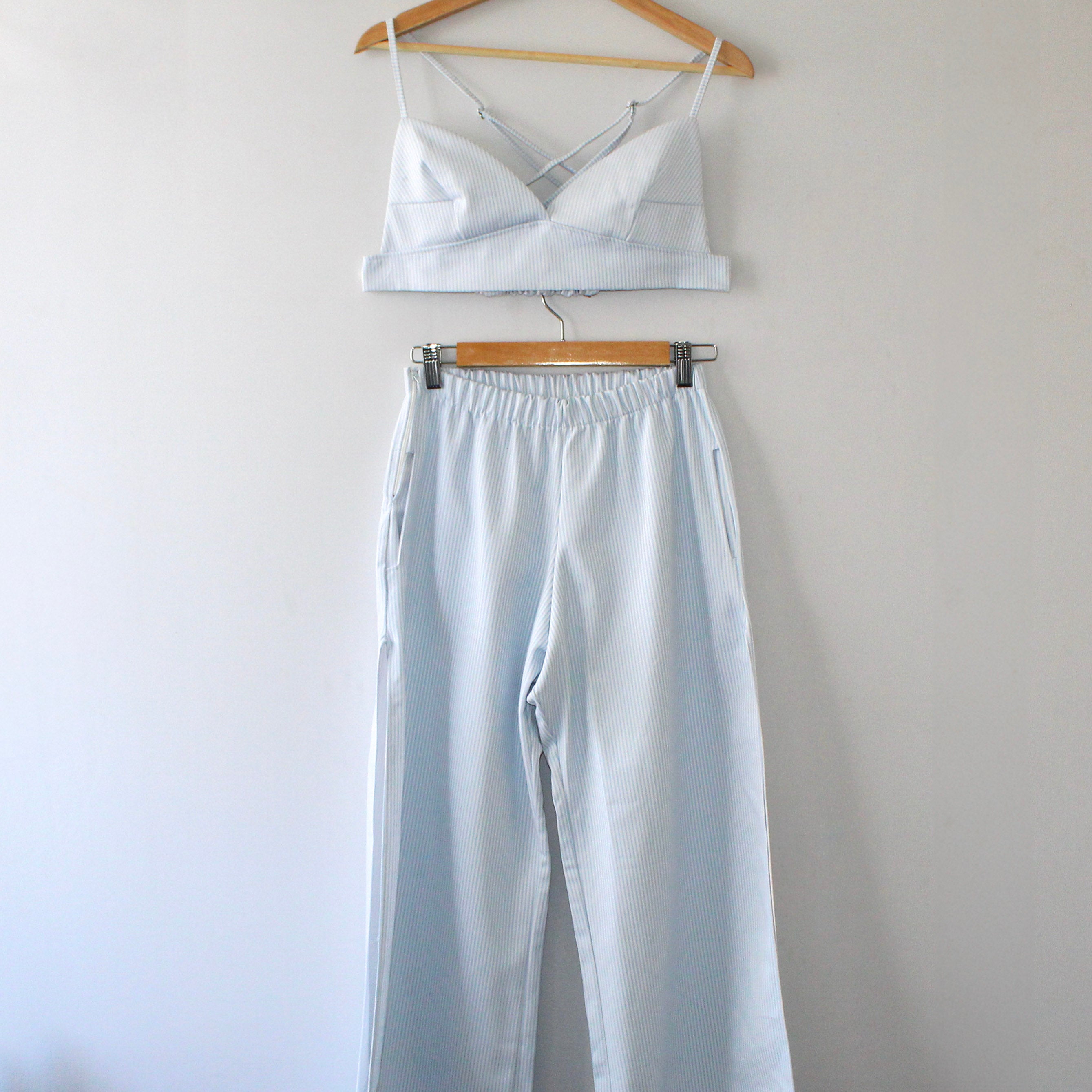 Conjunto Rayas Gabardina