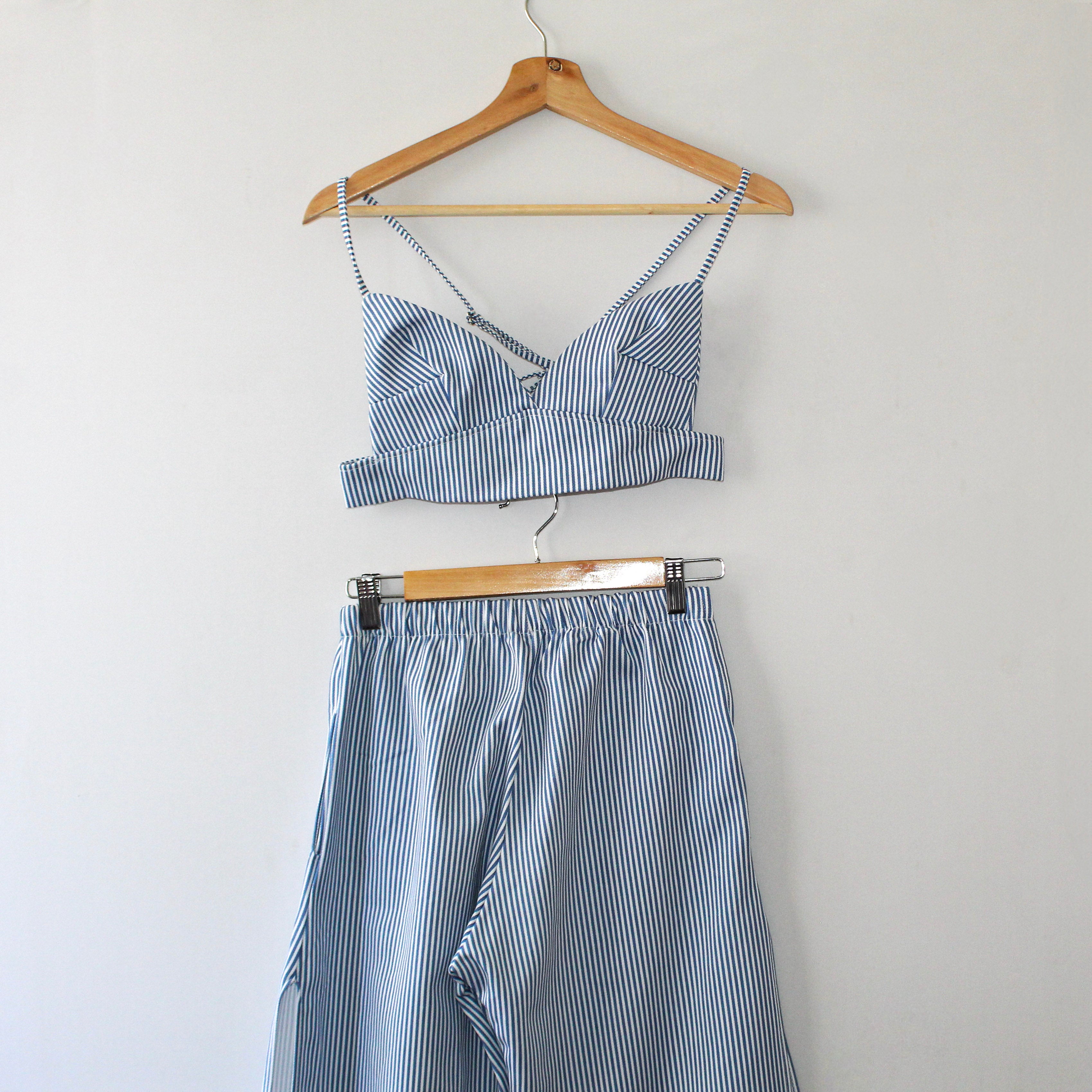 Conjunto Rayas Gabardina